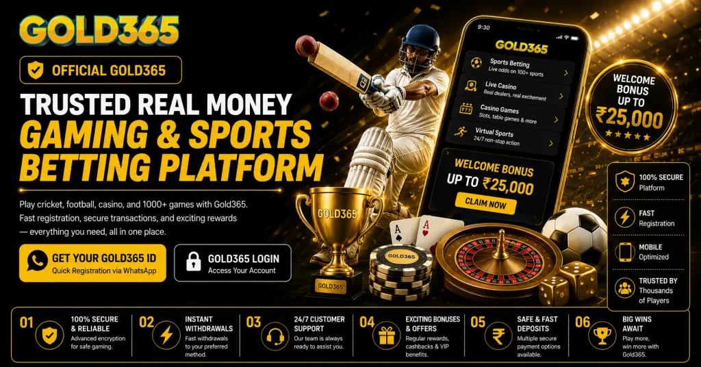 Gold365 - Best Betting Platform in India