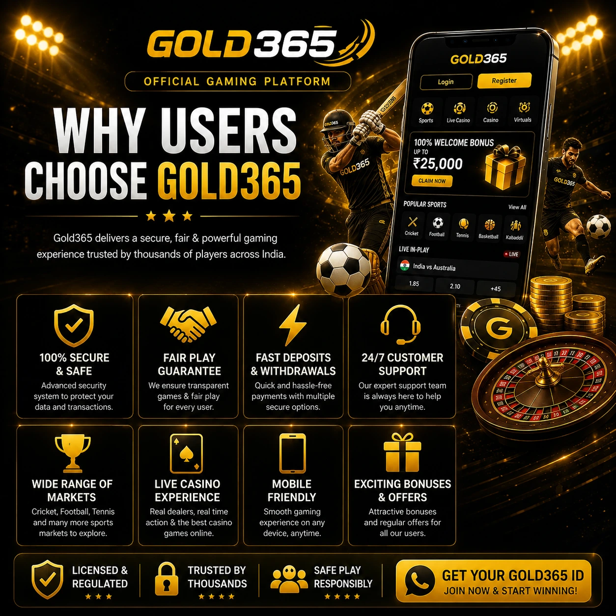 Why Users Choose Gold365