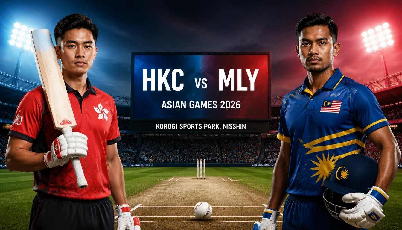 HKC vs MLY 2026 Hong Kong vs Malaysia Asian Games cricket preview
