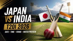 Japan vs India T20I 2026 match preview at Sano International Cricket Ground